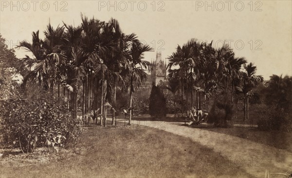 View of Kolkata's High Court from Eden Gardens