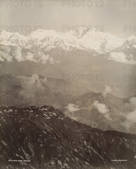 View of Kanchenjunga from Senchal