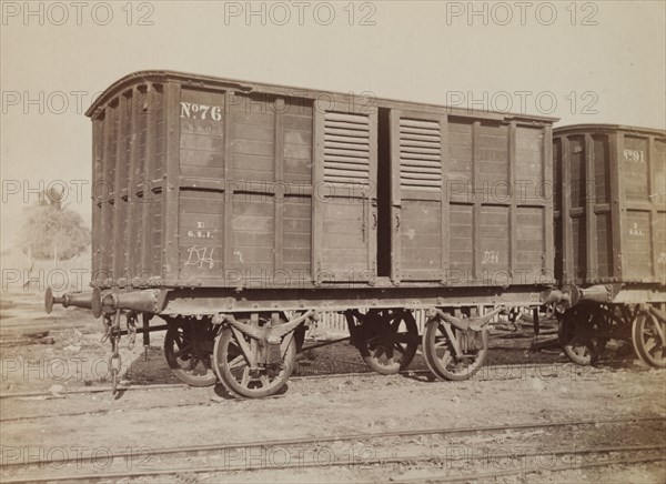 Railway box wagon, Jamaica