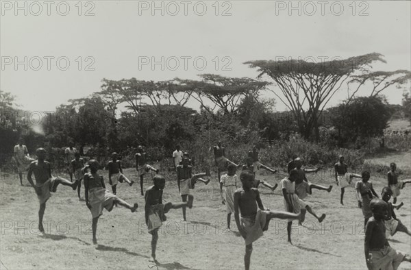 Children in Kikuyu security village