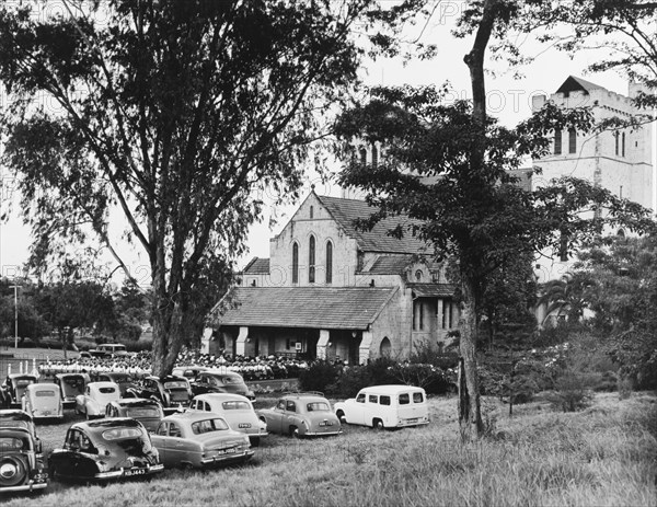 Memorial service to King George VI, Nairobi Cathedral