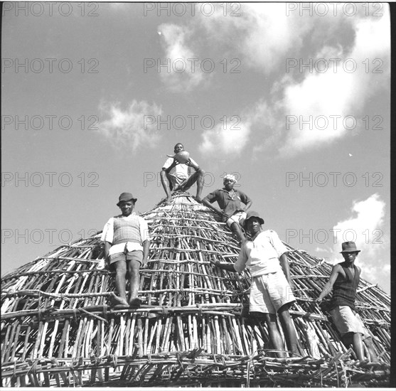 People on roof