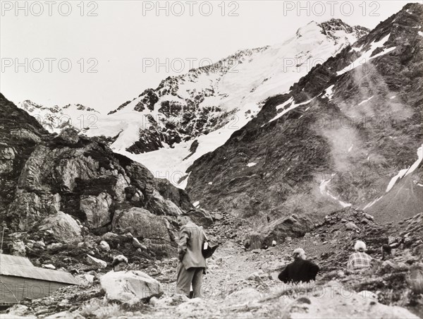 The Base of Tasman Glacier