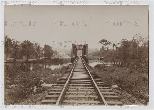 Railway Bridge Imo river near Port Harcourt