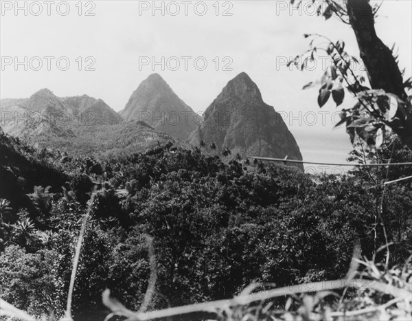 The Pitons, St Lucia