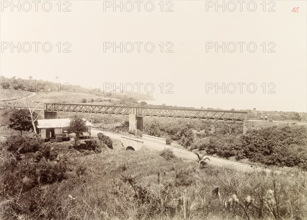 Railway bridge at Pointe-à-Pierre, Trinidad