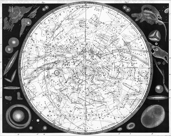 Map Of The Southern Heavens