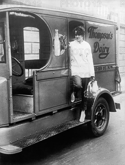 Thompson's Dairy Milkwoman