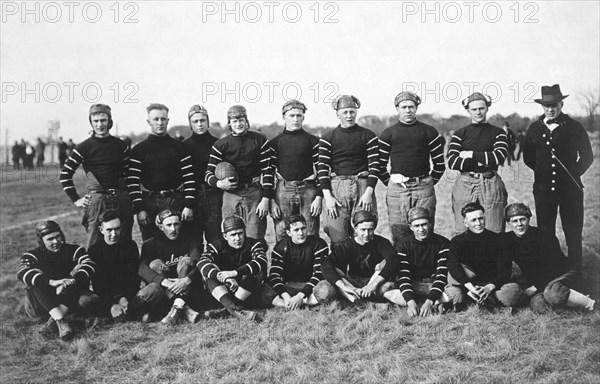 Football Team Portrait