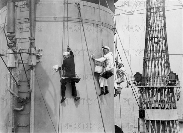 Cleaning A Battleship