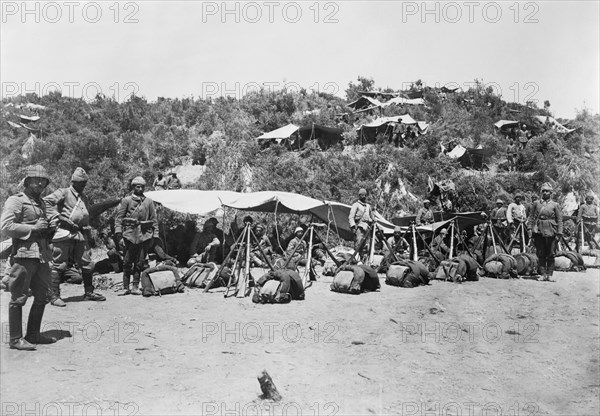 Turkish Soldiers Camp