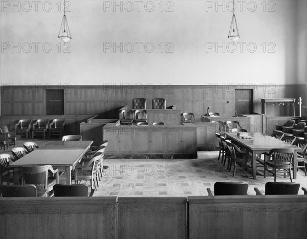 Empty Courtroom