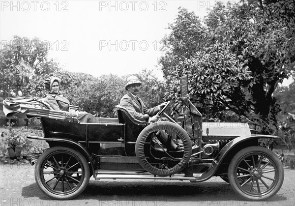 Couple In A Car In India