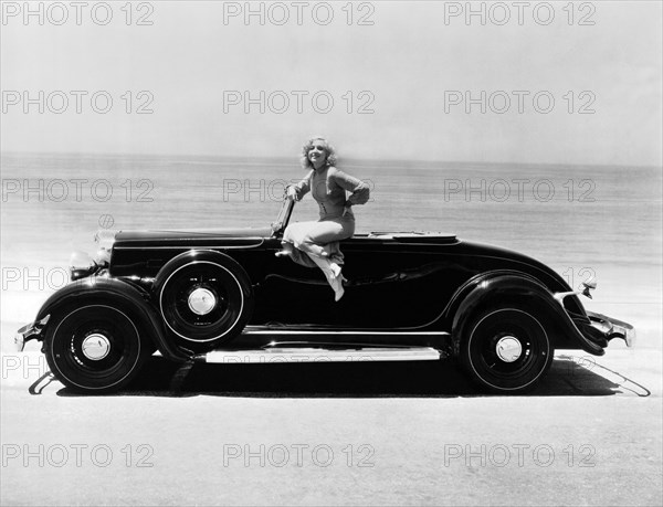 Woman On A Hupmobile