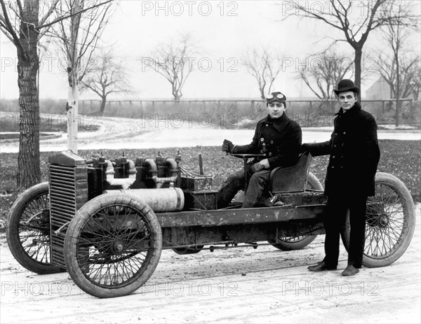 Barney Oldfield And Henry Ford