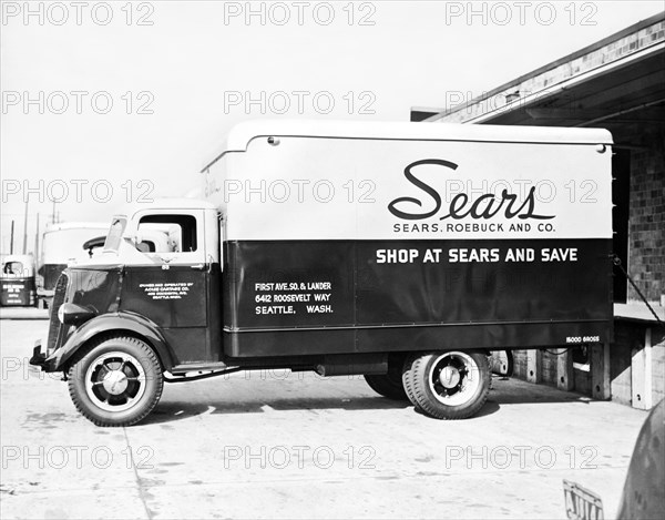 A Sears Roebuck Delivery Truck