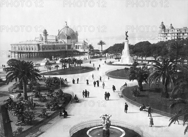 A Scene In Nice, France