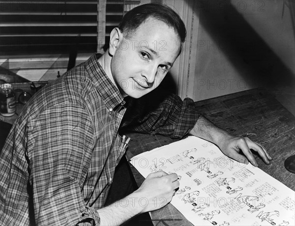 Cartoonist Jules Feiffer