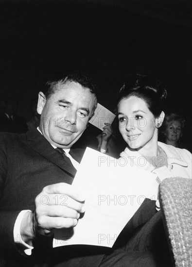 Glenn Ford And Kathy Hays