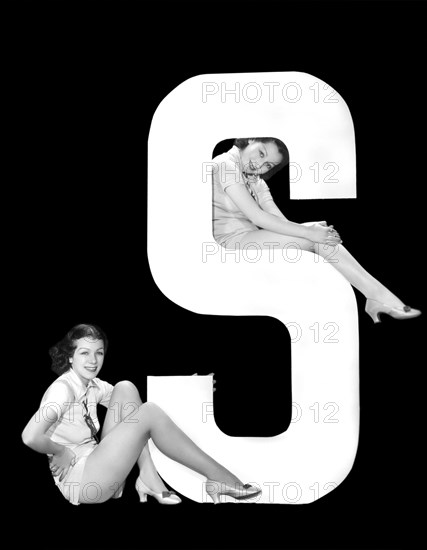 The Letter "S"  And Two Women