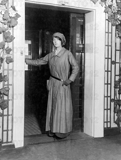 A Woman Elevator Operator