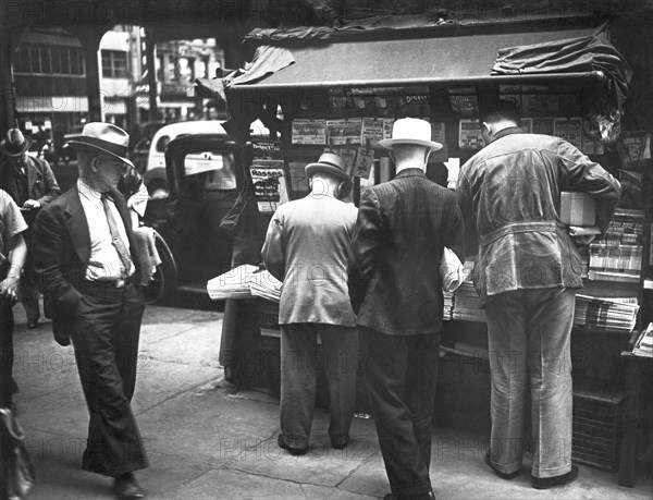 New York Newspaper Stand