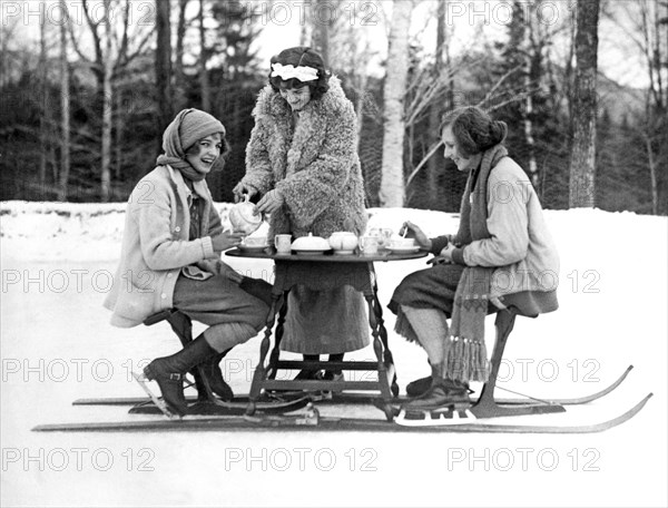 Ice Skating Tea Time