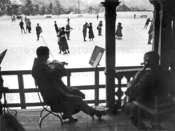 Ice Dancing In Switzerland