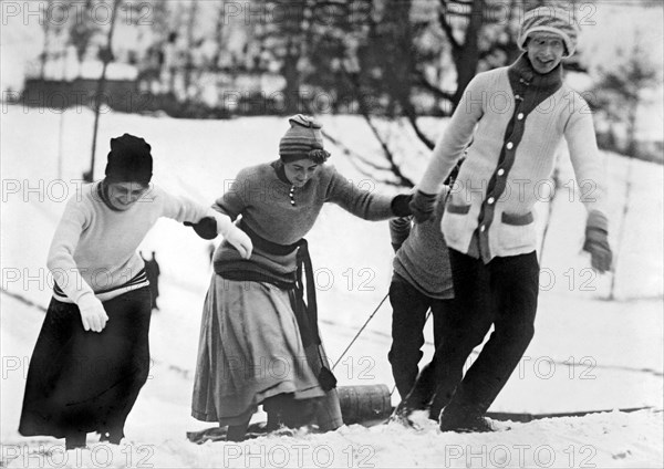 A Toboggan Party