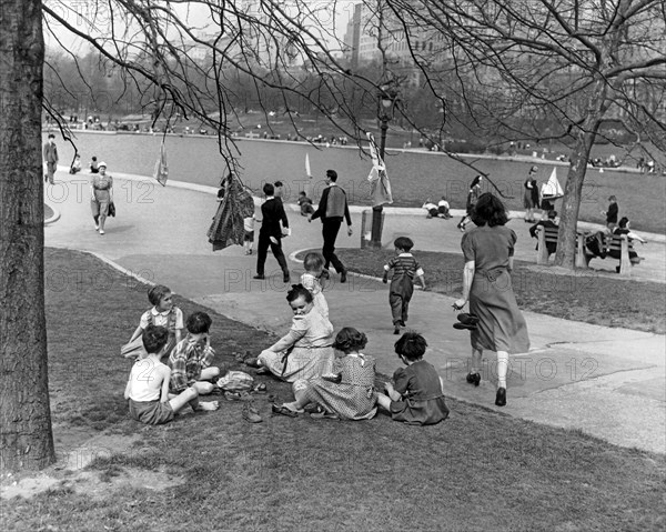 A Spring Day In Central Park