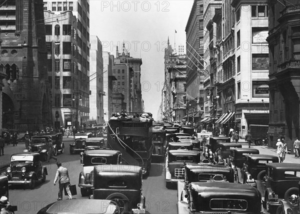 Traffic On Fifth Avenue