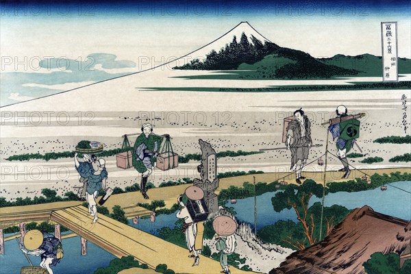 Nakahara in Sagami Province 1830