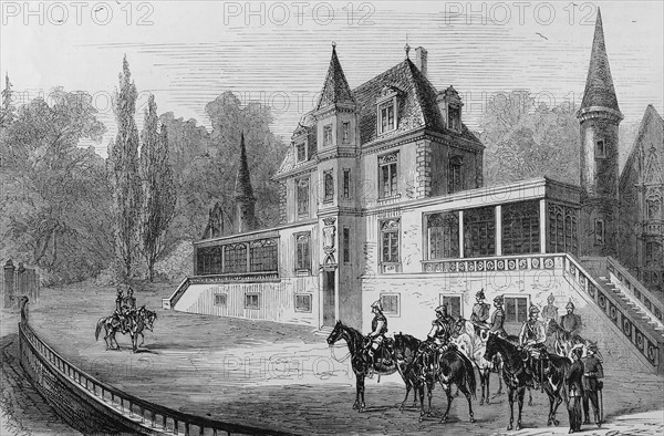 Castle bellebue near sedan