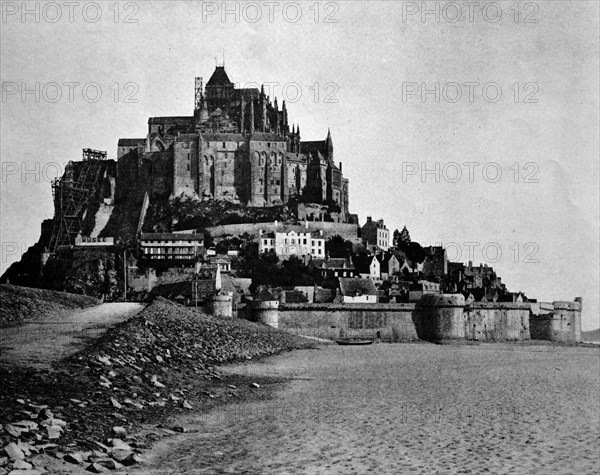 Mont saint-michel, normandy