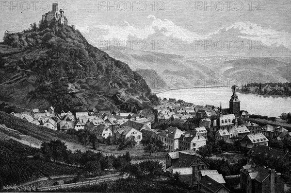 Braubach on the rhine