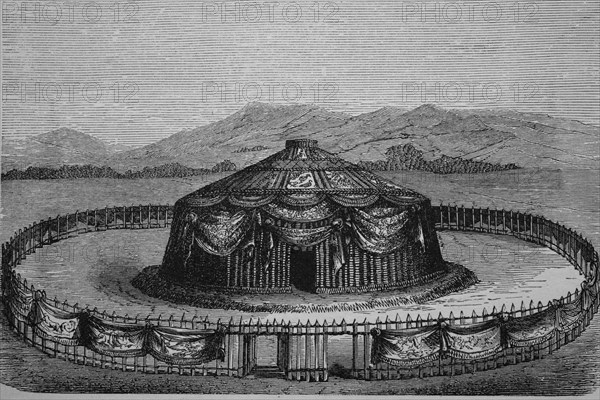 War tent of genghis khan