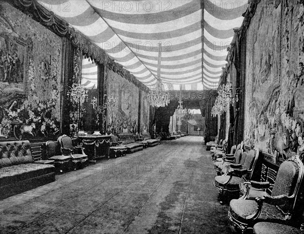 la grande galerie des fetes de l'elysee,