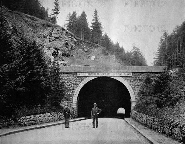 Le col de bussang, vosges