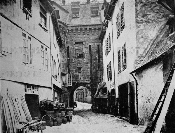 Porte mordelaise city palace, rennes