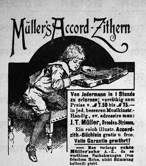 Advertising in the year 1890