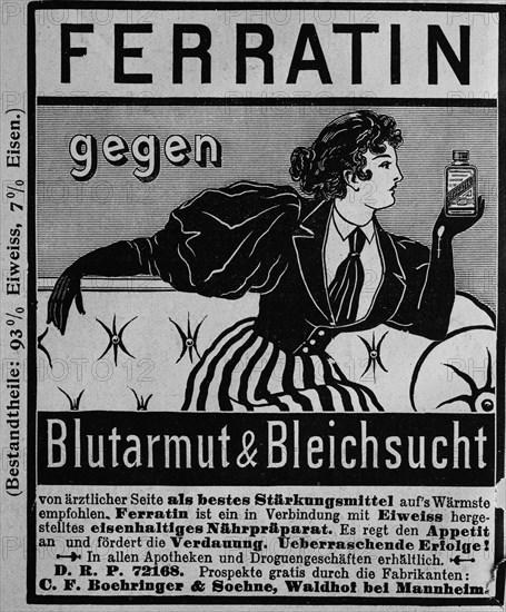 Advertising in the year 1890