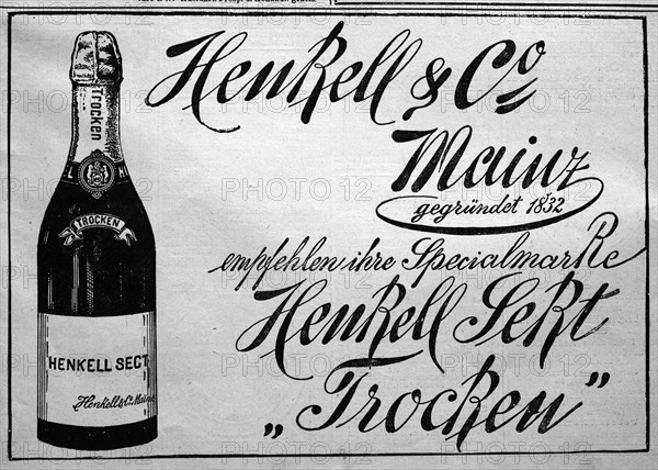 Advertising in the year 1890