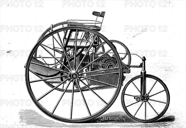 Draft tricycle