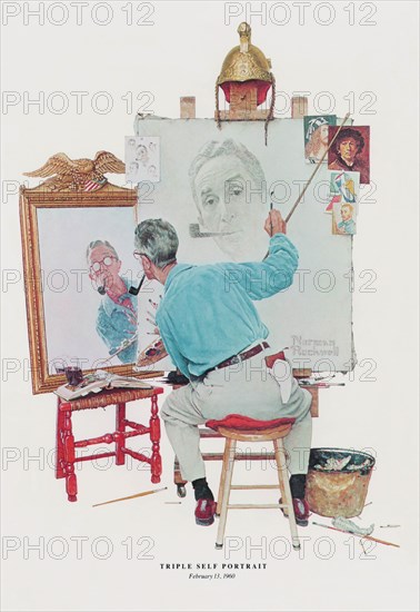 Triple Self Portrait 1960