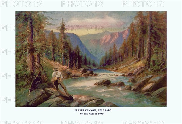 Fishing Fraser Canyon, Colorado