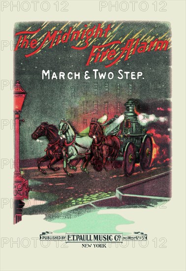 Midnight Fire Alarm: March and Two-Step 1924