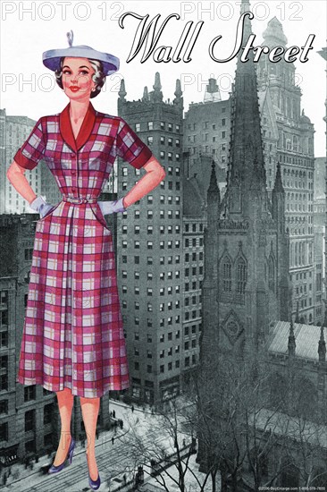 Wall Street Dress 1950 2006