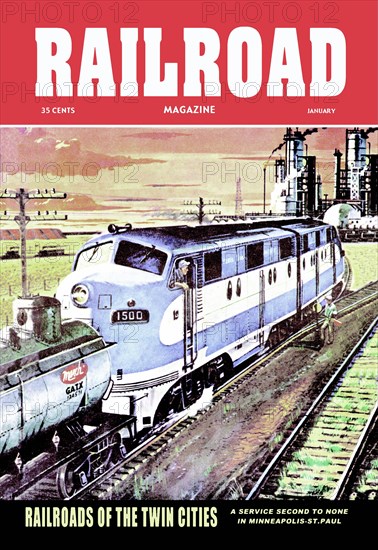 Railroad Magazine: Railroads of the Twin Cities, 1954 1954