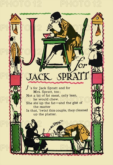 J for Jack Sprat 1945
