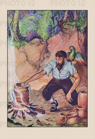 Robinson Crusoe: I Wanted No Sort of Earthenware 1914